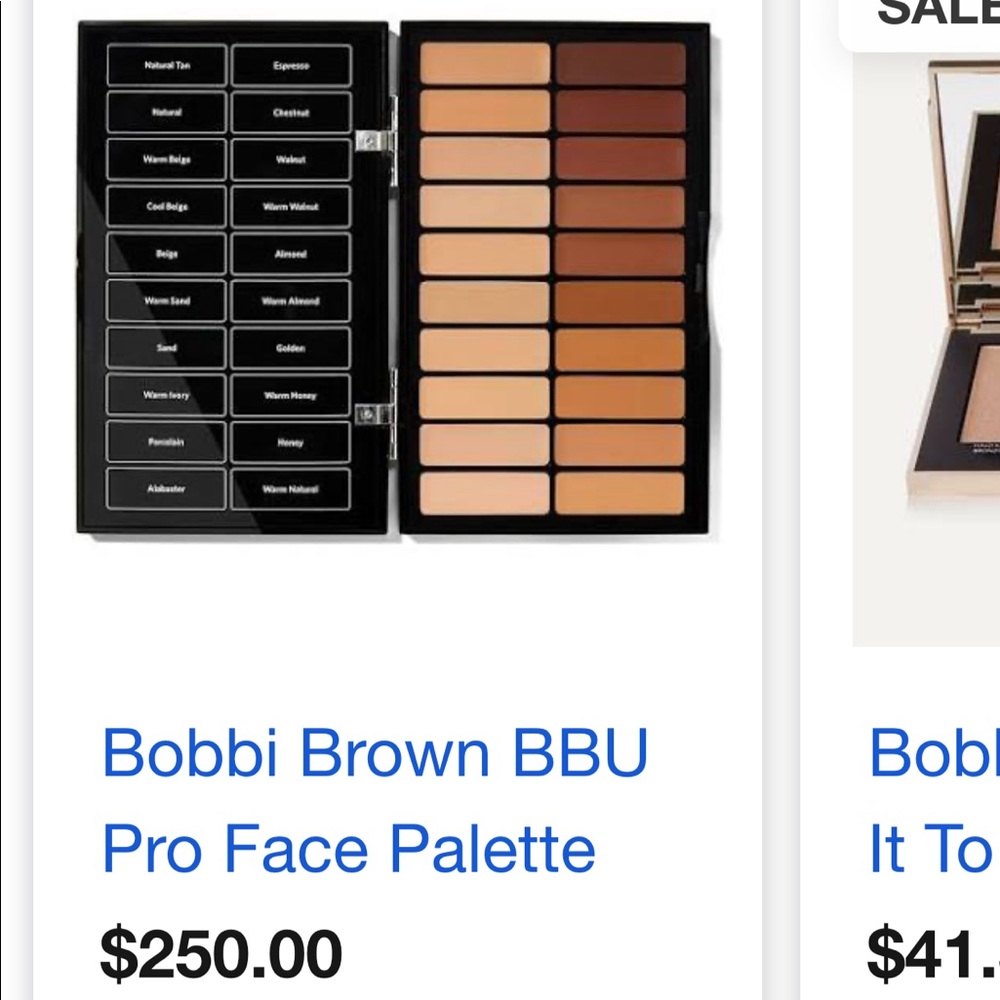 Bobbi Brown BBU Pro Face Palette